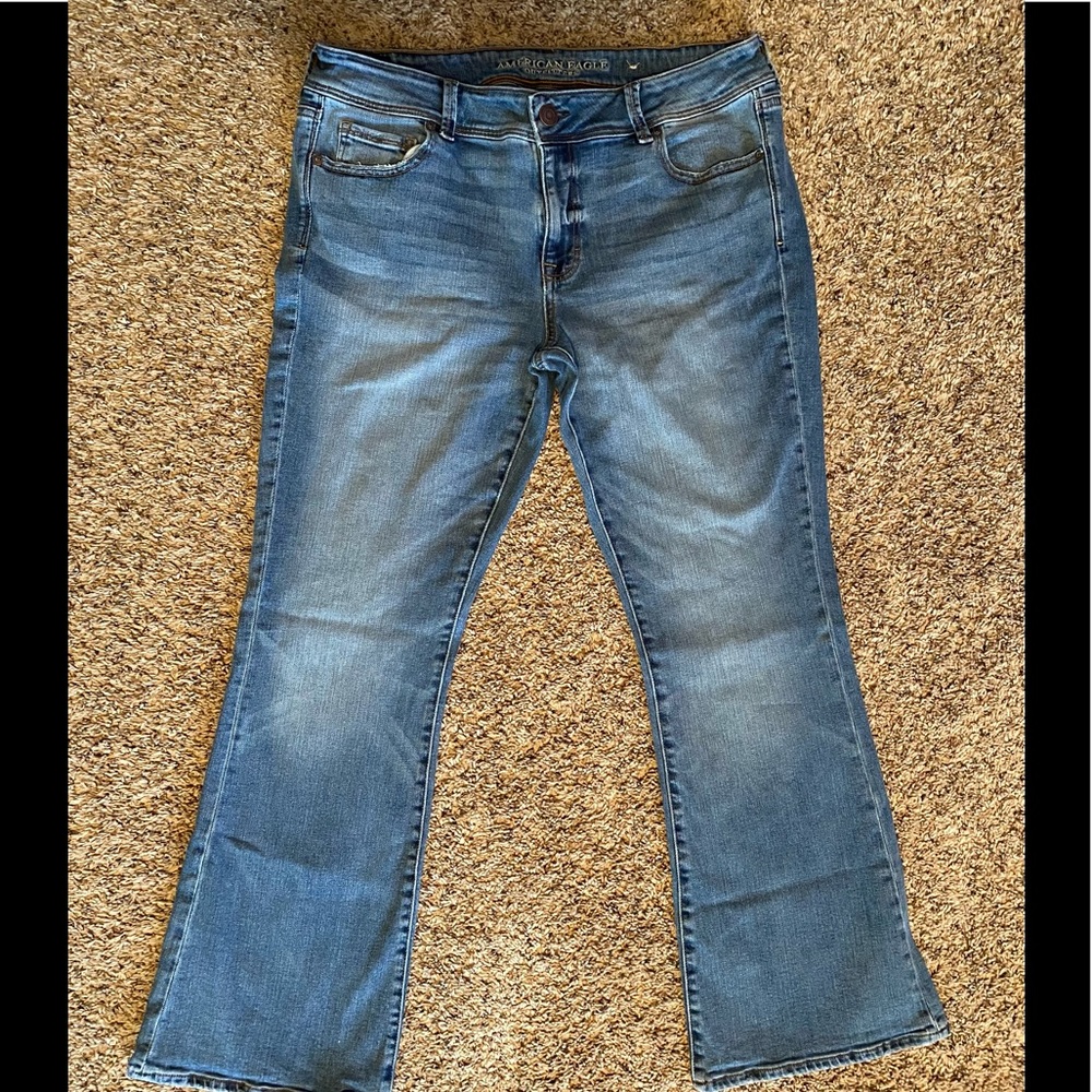American Eagle kickboot stretch jeans